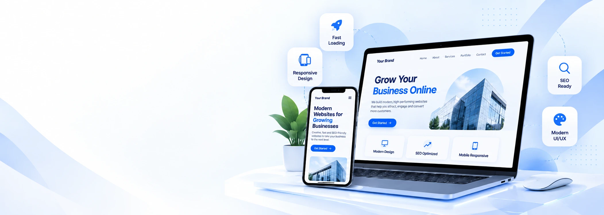 Website Development Visual
