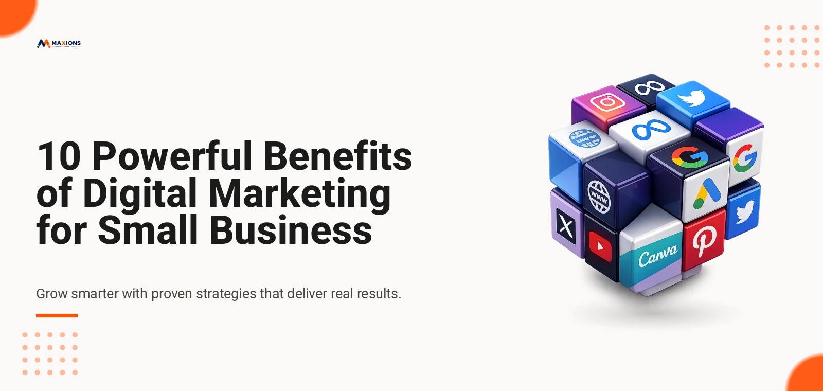 10 powerful benefits of digital marketing for small businesses - Maxions